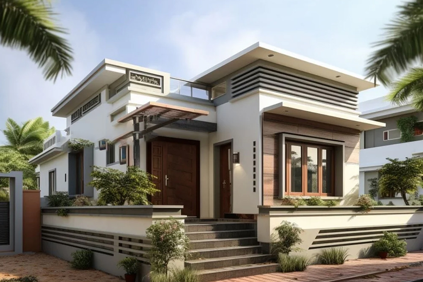 house front elevation designer in Arani